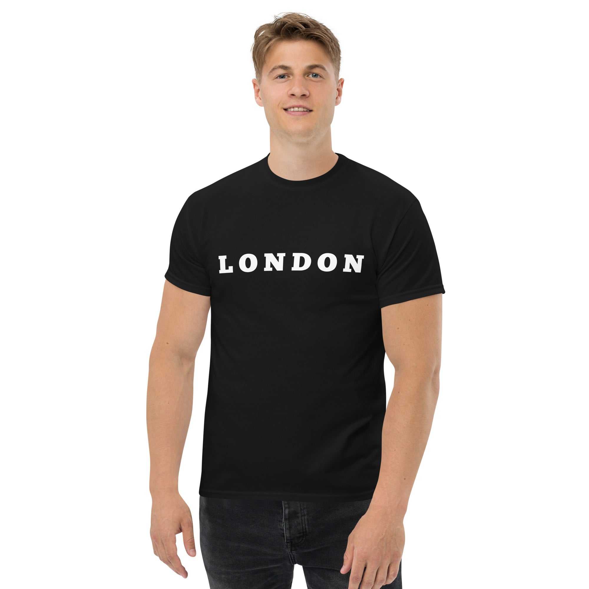 London Klassisches Unisex T-ShirtDas klassische Unisex-T-Shirt aus 100 % Baumwolle sorgt für eine gerade Linie. Es sitzt schön, behält klare Linien an den Kanten und passt perfekt zu mehrschichtigenLondon Klassisches Unisex