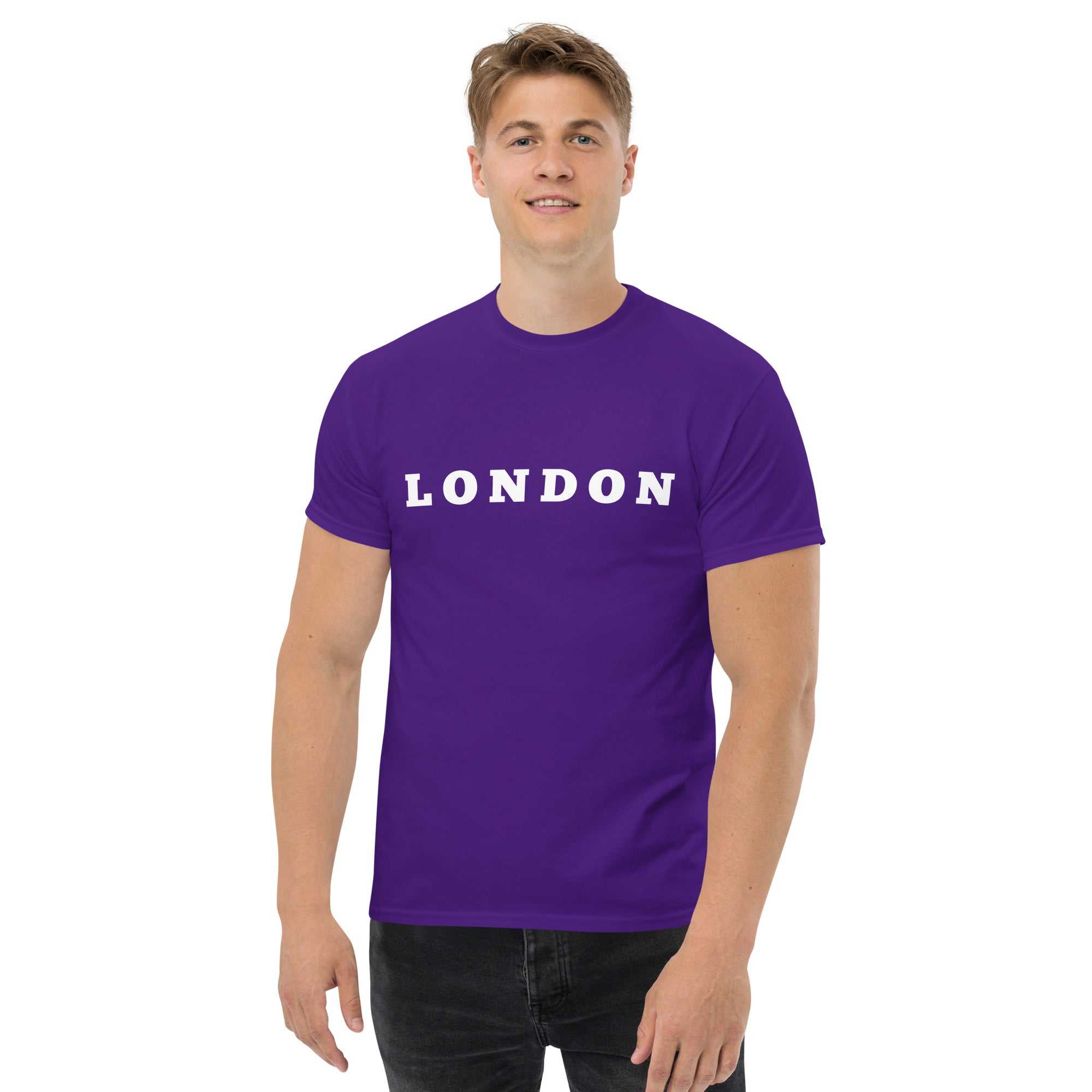 London Klassisches Unisex T-ShirtDas klassische Unisex-T-Shirt aus 100 % Baumwolle sorgt für eine gerade Linie. Es sitzt schön, behält klare Linien an den Kanten und passt perfekt zu mehrschichtigenLondon Klassisches Unisex