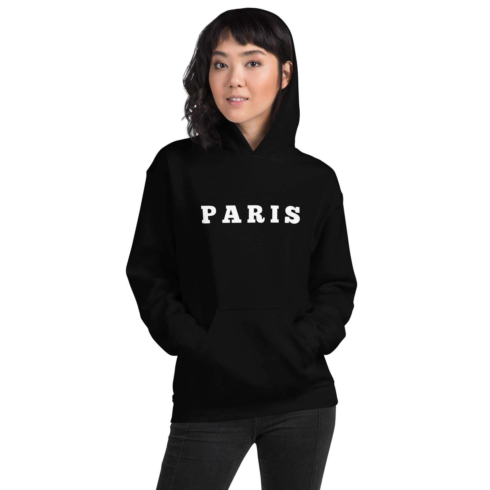 Paris Unisex Kapuzen pulloverJeder braucht einen gemütlichen Hoodie, in den man sich einkuscheln kann, also entscheide dich für einen, der weich, glatt und stylisch ist. Er ist die perfekte WahlParis Unisex Kapuzenpullover